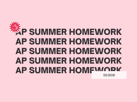  AP Summer Homework